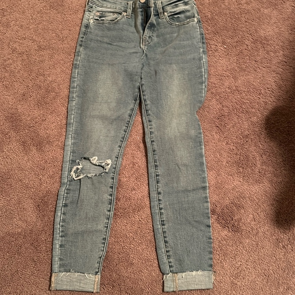 Cut up jeans